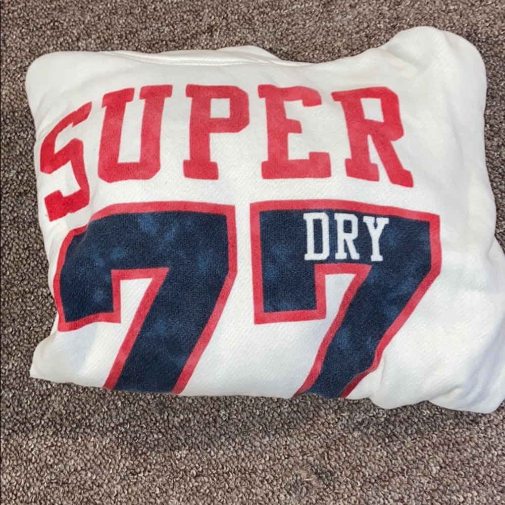 White super dry hoodie